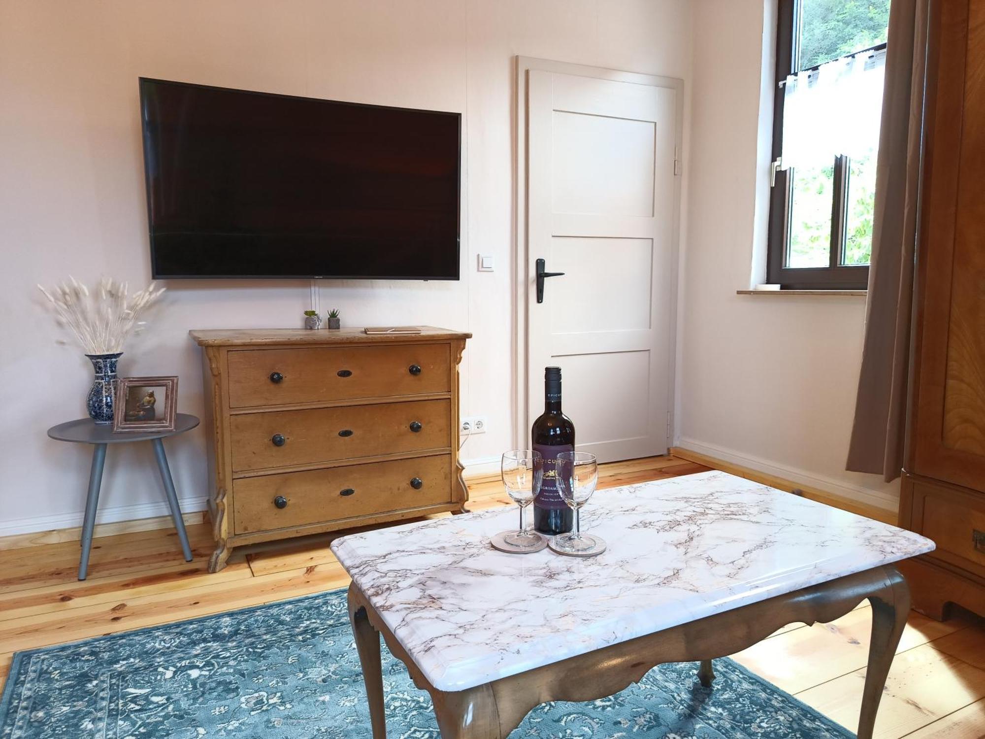 Minicamping Und B&B Apartment Hintergarten Niederorschel Экстерьер фото