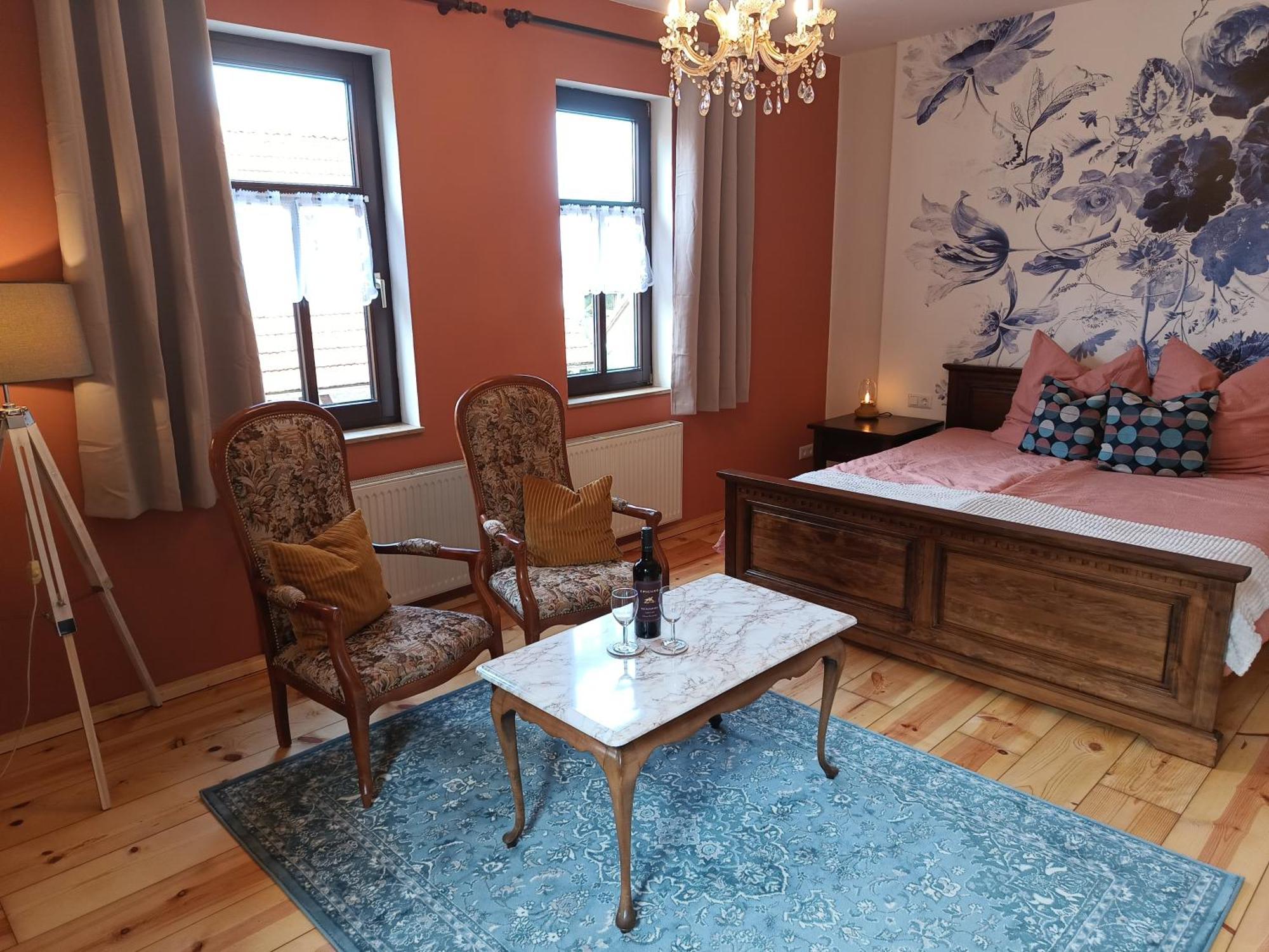 Minicamping Und B&B Apartment Hintergarten Niederorschel Экстерьер фото